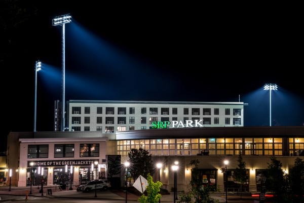 SRP Park at Night   North Augusta 7837  Print